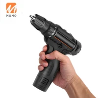 handheld lithium battery electric drill rechargeable screwdriver drilling mounting screws home diy power tools eu plug
