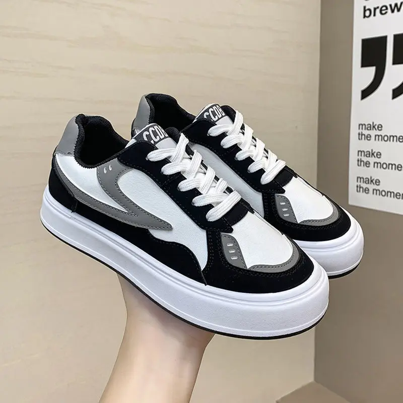 

Platform Sneakers Women Light Comfortable Flat Sports Shoes Womens Fashion Casual Vulcanized Shoes Female Outdoor Walking Shoe