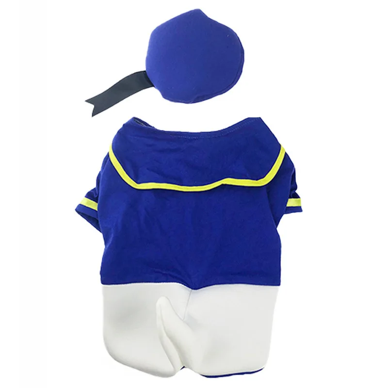 Летний костюм для прыжков в виде утки набор аксессуаров домашних питомцев одежда