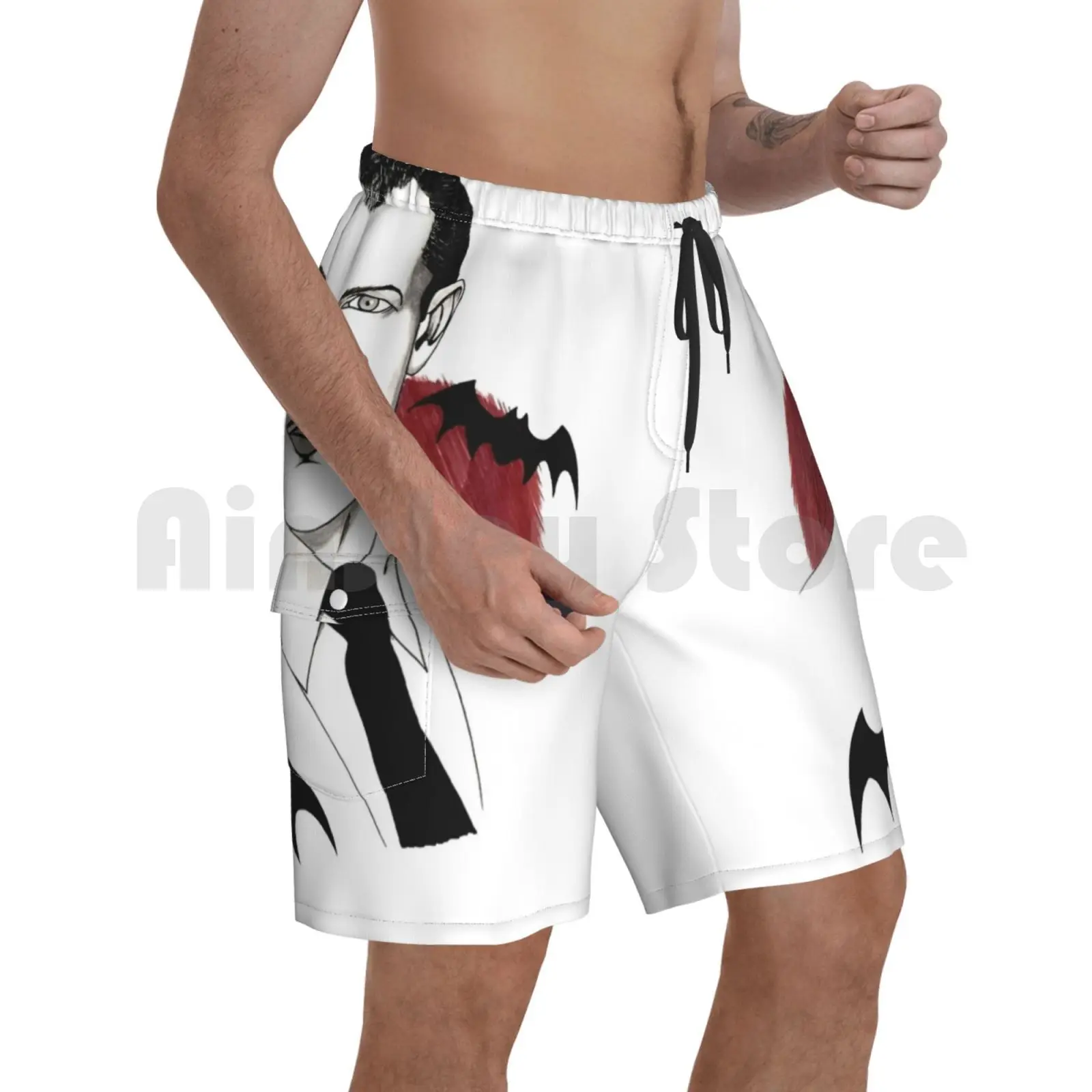 Винсент цена Пляжные шорты мужские пляжные для купания ужас действуя