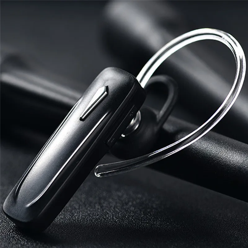 Черный M163 Bluetooth беспроводная гарнитура для наушников Мини наушники громкой связи стерео с микрофоном для huawei Xiaomi телефон 200 шт./партия - Цвет: Черный