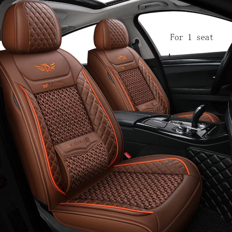 Универсальные чехлы на сиденья автомобиля для audi tt mk1 mk2 q7 2007 a4 b7 b8 avant a6 c5 100 c4 a1 a3 a5