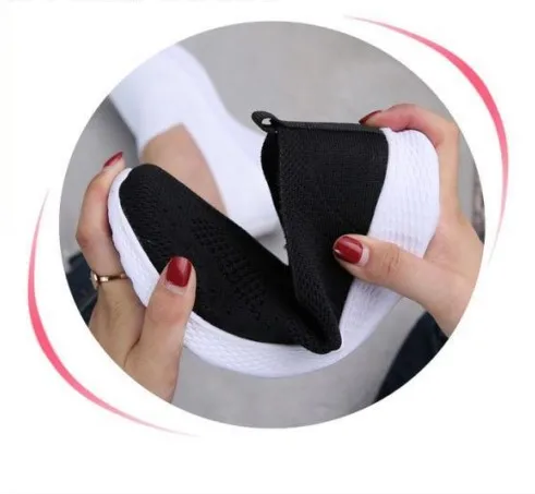 

Natascha Women Sneakers Breathable Mesh Flats Shoes Casual Loafers Shoes Women Boat Shoes Black Comfortable Ballet Shoes Summer