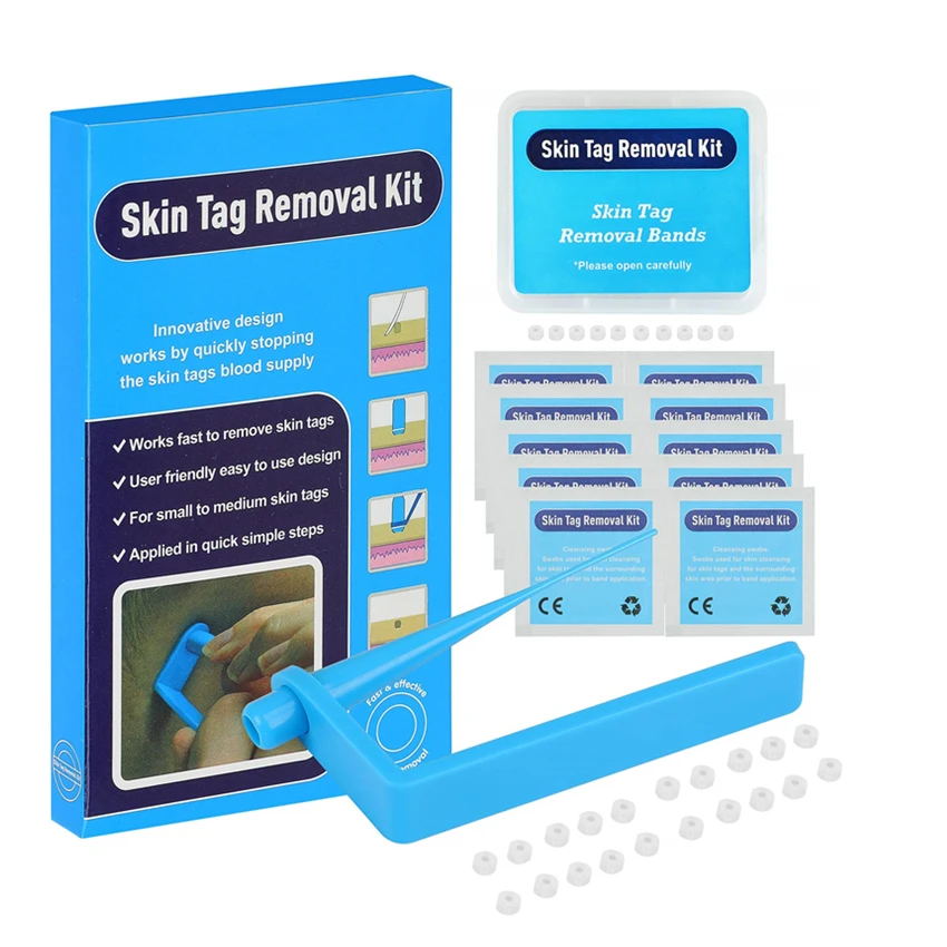 

Skin Tag Remover Kit For Home Use Small to remover wart Medium Skin Tags Body Effective Mole wart Remover Skin Tag remoal band