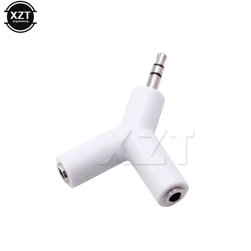 Аудио сплиттер угловой штыревой соединитель для 2 разъемов мама 3 5 мм обоих