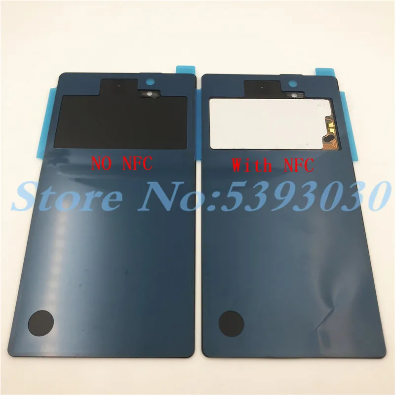 Для sony xperia Z L36H L36 C6603 C6602 Чехол со стеклянной батареей L36I запасная задняя крышка