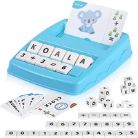 montessori 2 in1 english education toys for children busy board math interactive game toys for 3 year old kids
