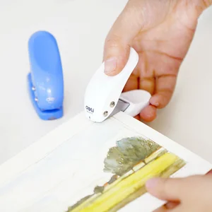 1 шт., мини-дырокол для бумаги, 6 мм