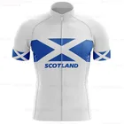 Британская мужская летняя одежда для велоспорта, одежда для велоспорта, трико с коротким рукавом, командная форма для горного велосипеда 19D, гелевая Подушка