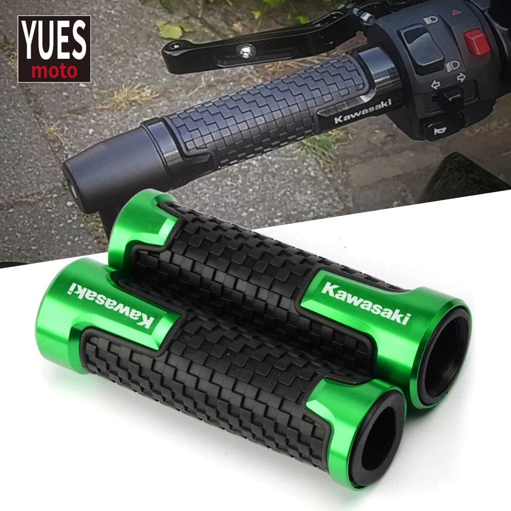 Мотоциклетные аксессуары ручки наконечники Руля Мотоцикла Для Kawasaki NINJA 300 400 ZX6R ZX9R