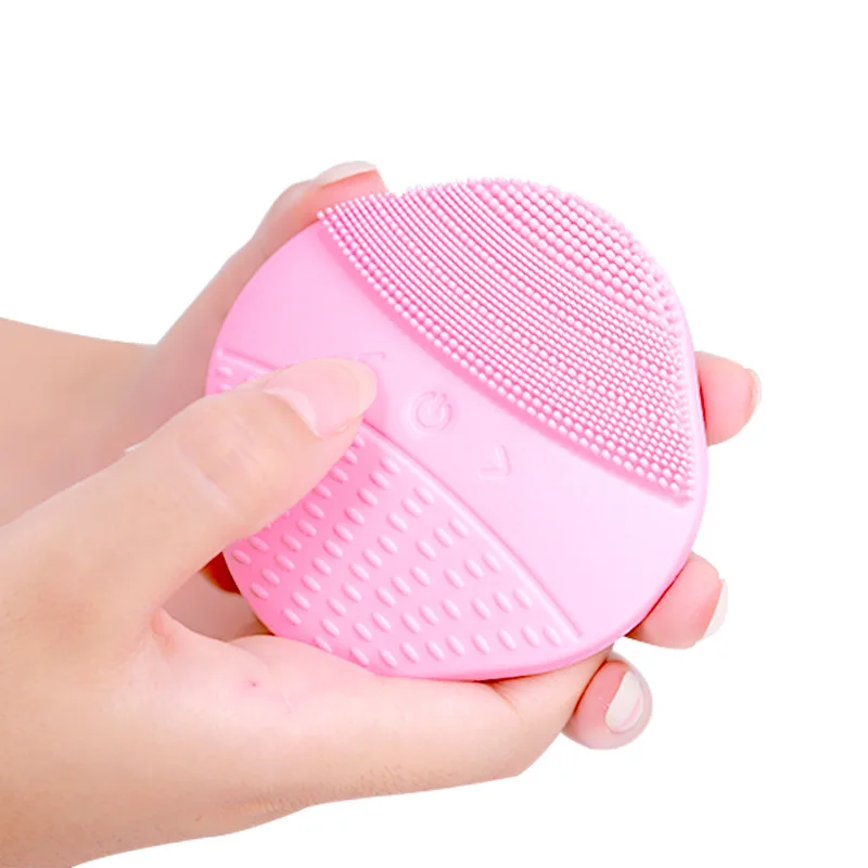 Миниатюрный Электрический Ультразвуковой косметический инструмент Силиконовый