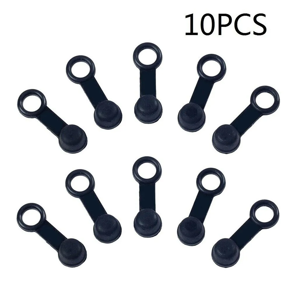 

10PCS Dust Cap Cover Brake Bleed Nipple Screw Motorbike Motorcycle Fits All Bikes High Quality Replacement Part