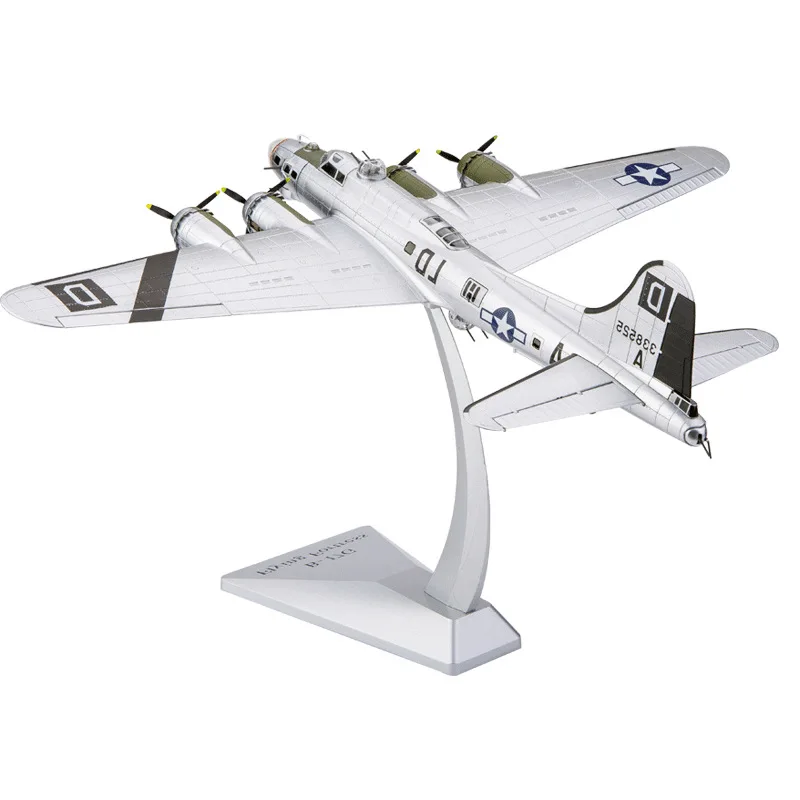 

1:72 U.S. Military B-17G Bomber Model Aerial Fortress Alloy Assembly America World War II Classic Fighter Model Collection Toys