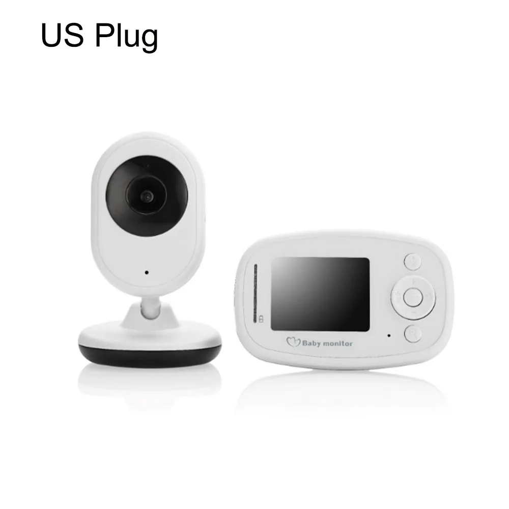 StyleB-US Plug JUNEJOUR VB603 радионяня 3,2 ''ЖК-экран беспроводной детский фотоаппарат Автоматическое ночное видение контроль температуры аудио - Цвет: StyleB-US Plug