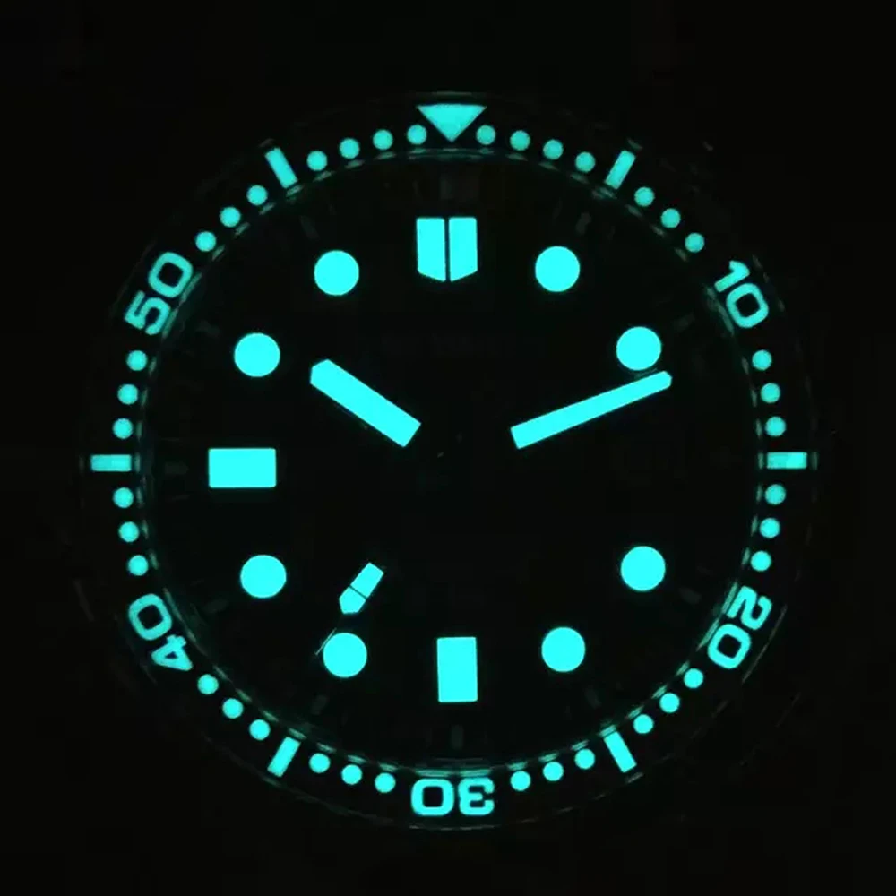 

San Martin Diver TUNA Stainless Steel Watch NH35 Sapphire Enamel Sunray Men Automatic Mechanical Watches Blue Super Luminous