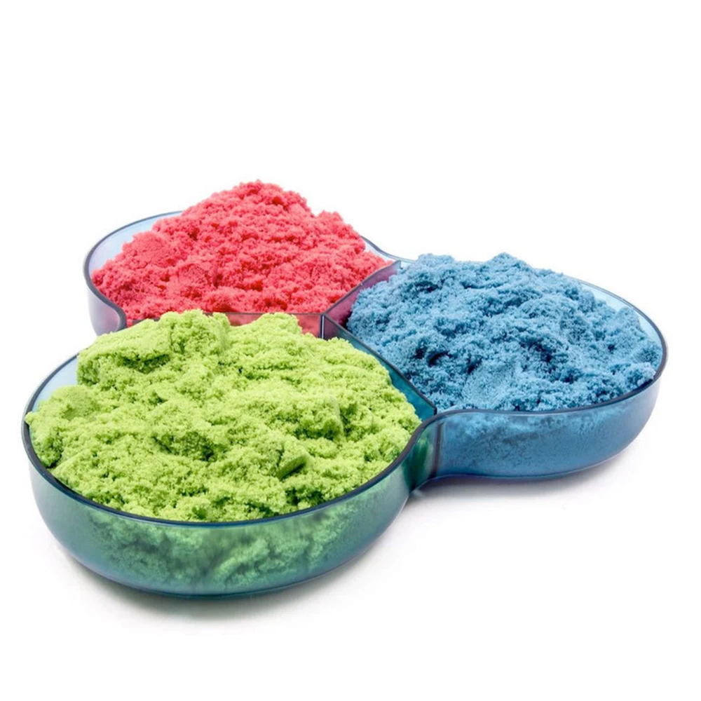 300g/Bag Slime Sand Clay Magic Toys Super Colored Dynamic Sand Indoor Arena Play Sand Clay Kids Toys for Children