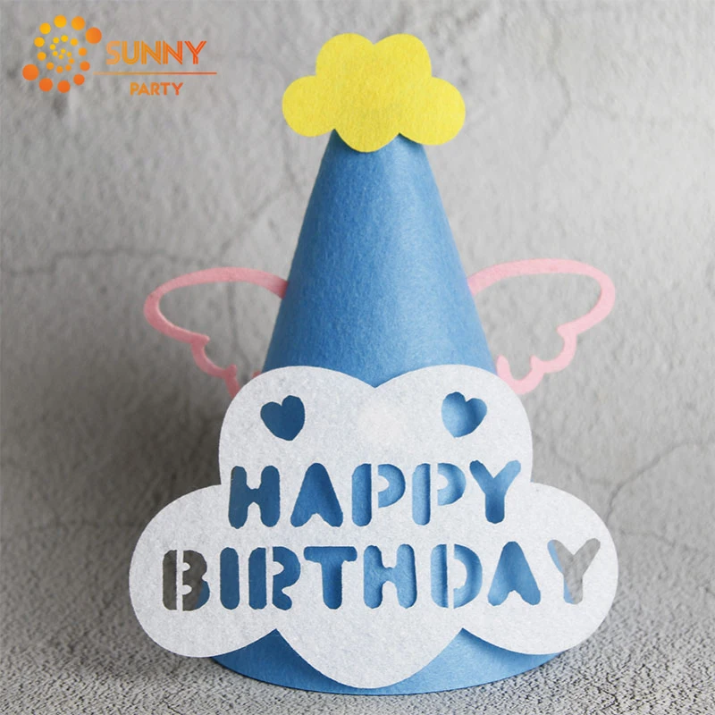 Мультфильм крылья Ангела счастливые шапки ко дню рождения взрослых/детей