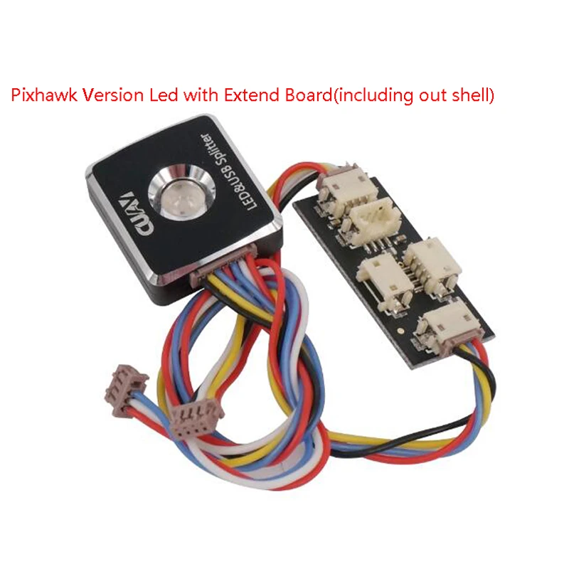 

LED And Extend Board For Pixhawk/pixhack Flight Controller(With Very Cool Protective Case and Some Cables) SKU:11759