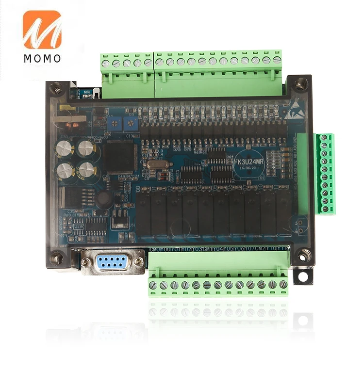 

PLC Industrial Control Board FX1N FX2N FX3U-24MR PLC Controller Programmable
