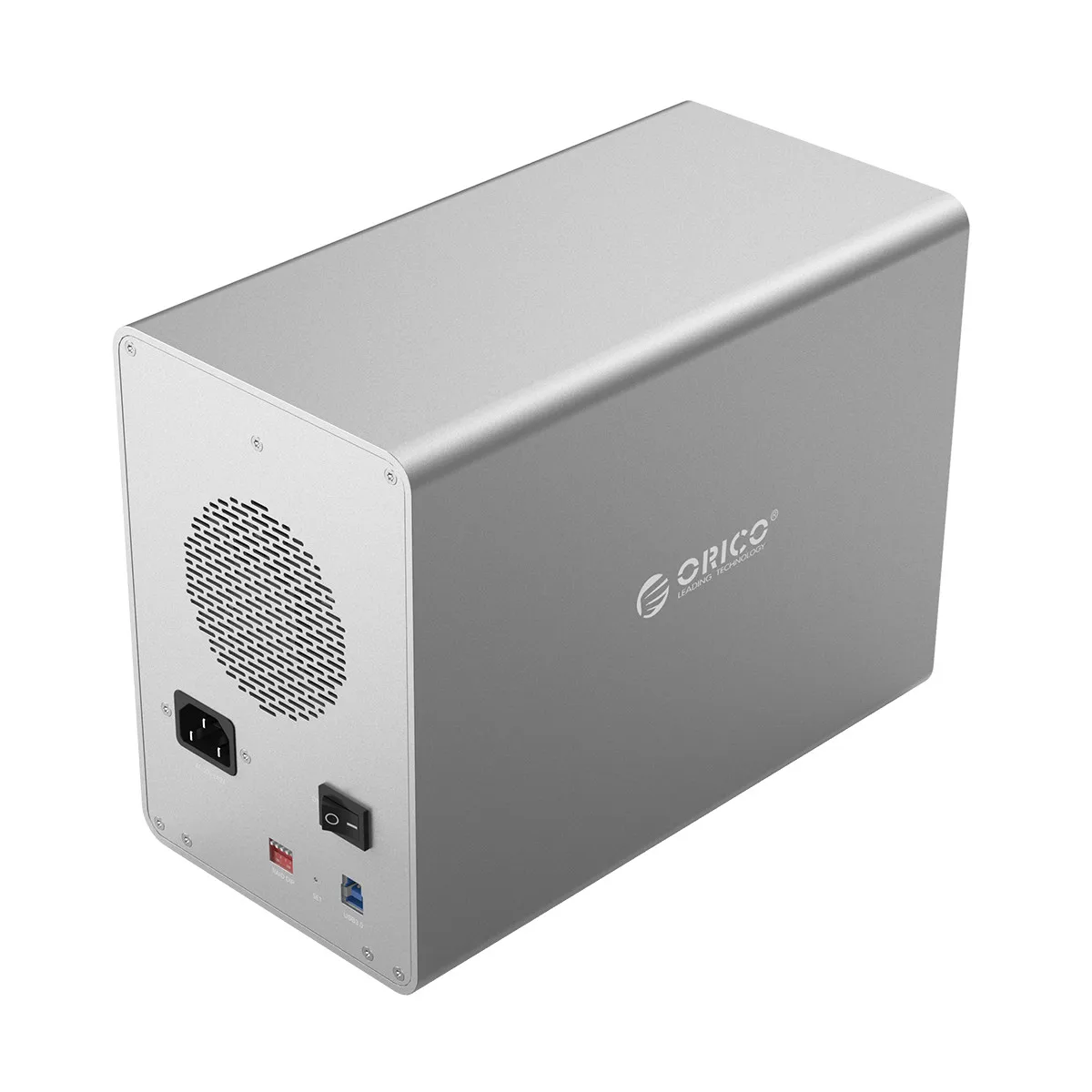 Док-станция ORICO 3,5 ''5 bay для жесткого диска USB3.0 to SATA с RAID алюминиевым корпусом для жесткого диска двойной чип 80 ТБ емкость чехол для жесткого диска