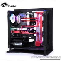 bykski acrylic waterway board for rgb a rgb lighting for silent base chassis rgv zerozone eos computer case cooling cooler