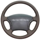 Кожаный чехол на руль для Toyota Land Cruiser Prado 120 2003-07 Tacoma 2005-11