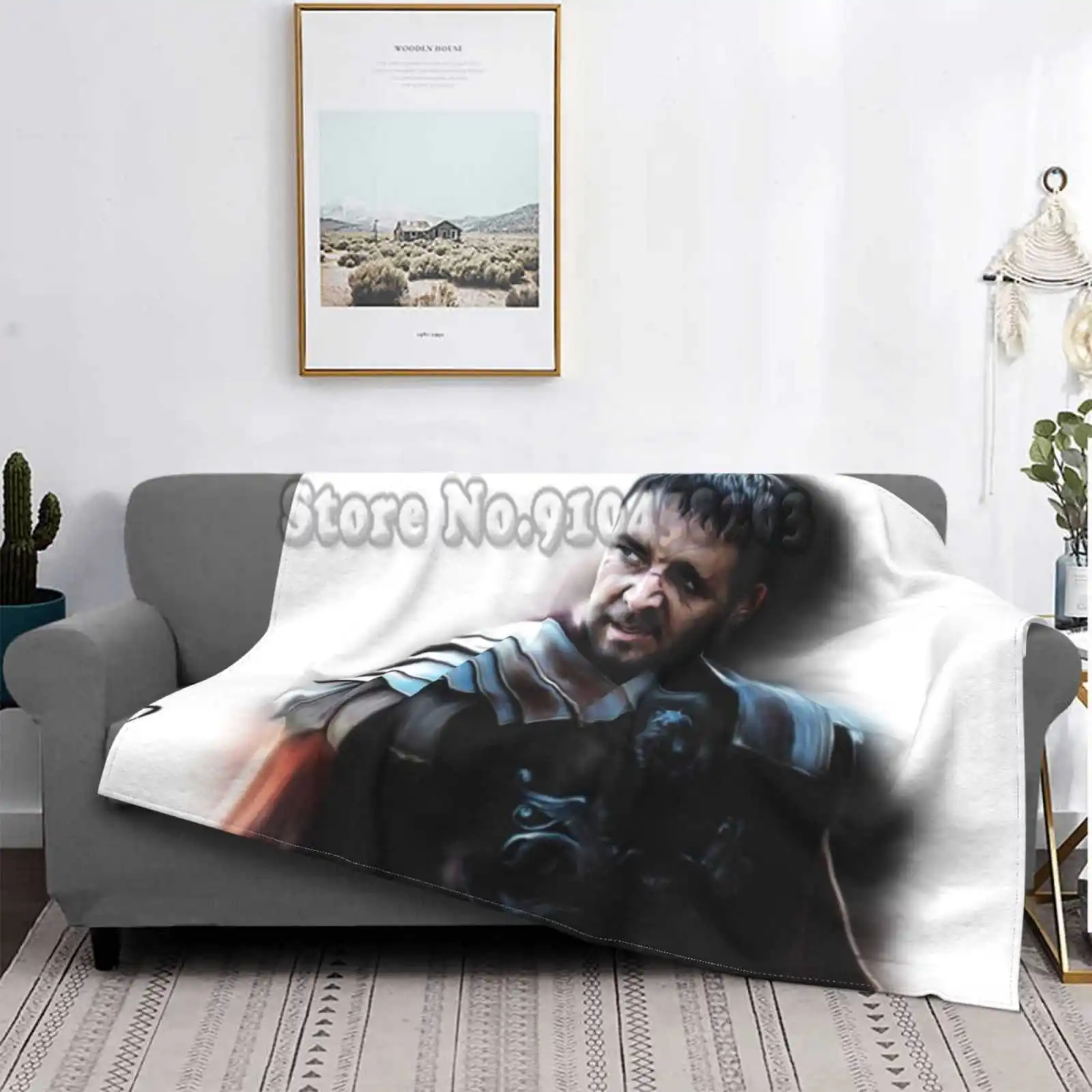 Одеяло Maximus для дивана теплое фланелевое одеяло с принтом максимальный