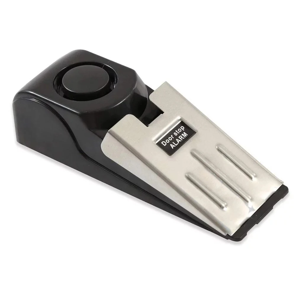 

Electronic Burglar Alarm Intelligent Home Security Wedge Door Stop Alarm System Device Hotel Intruder Alert Detection