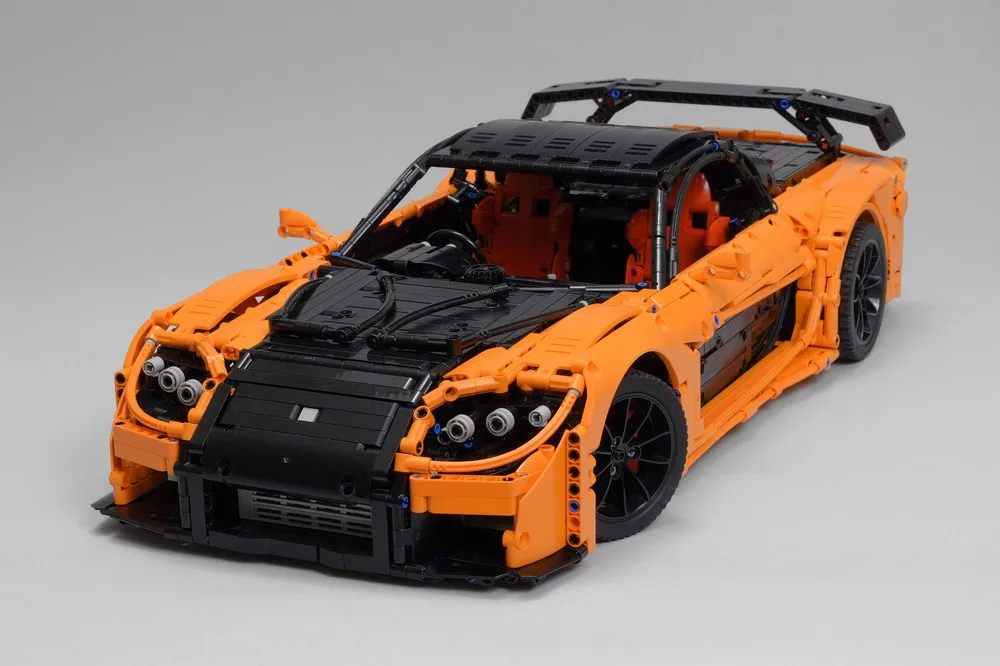 Details about   772PCS MOC JDM FD RX7 Racing Super Car Building Blocks Bricks Toy Model 