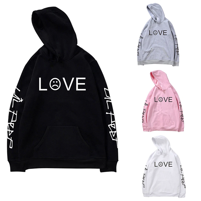 

Unisex Casual Hoodie Pullover Plus Size Tops Casual Loose Trend Letters Long-Sleeve O-Neck Hooded Tops New