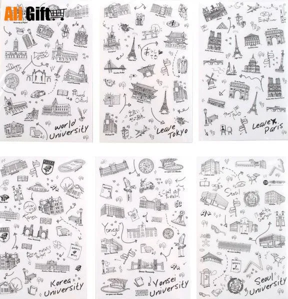 Новинка 2021 Канцтовары сделай сам бумага для скрапбукинга винтажные строительные