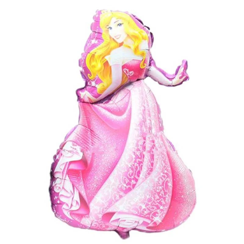 Воздушные шары гелиевые декорации белые подарки принцесса снег большой Спящий