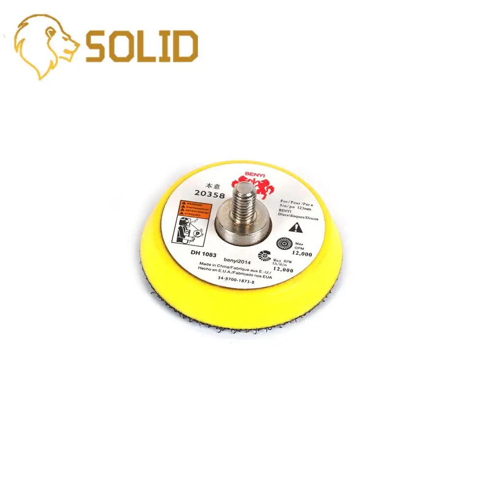 50mm Pneumatic Backer Plate Pad for Car Polisher Dual Action Polishing Tool Hook &amp Loop Pads 2Pcs | Инструменты