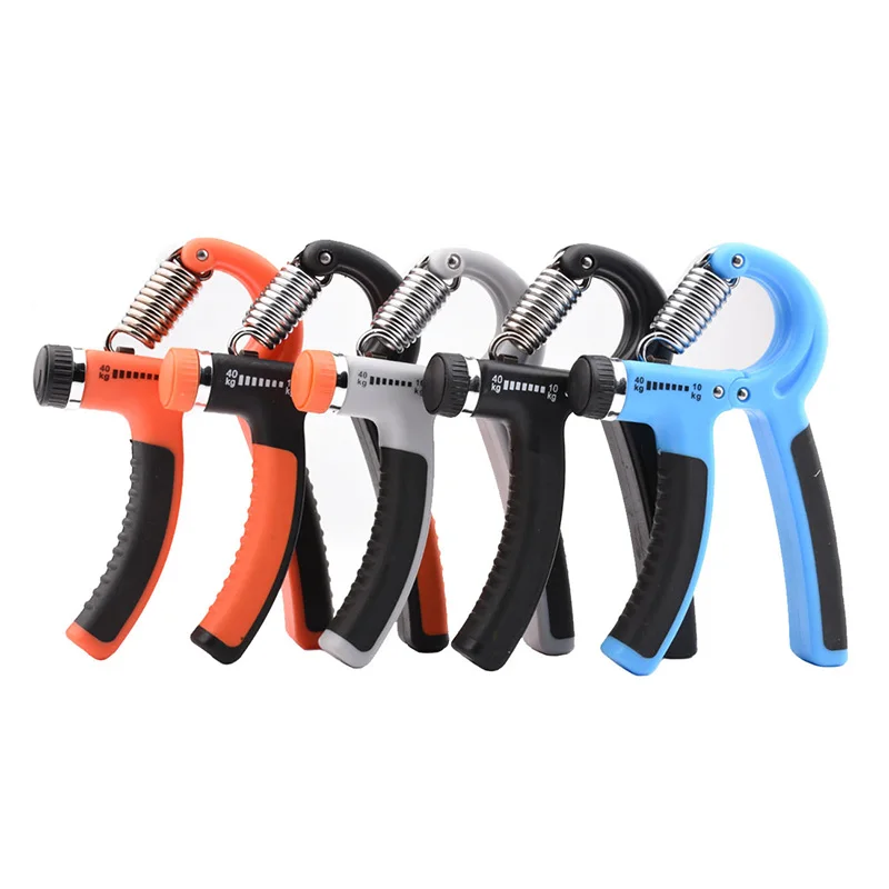 

5-60kg Adjustable R-Shape Countable Hand Grips Strength Exercise Strengthener Gripper Spring Finger Strengthener Carpal Expander