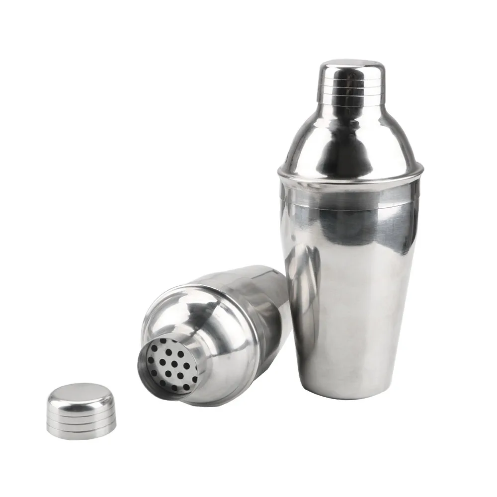 

Party Bar Tools 250/350/550/750ml Professional 1PC Boston Martini Cocktail Wine Mixer Stainless Steel Cocktail Shaker