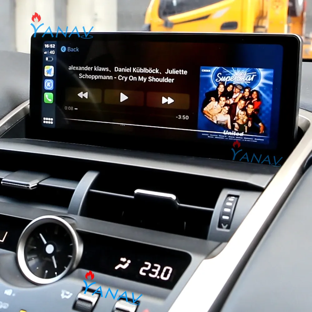 

Android Car radio player GPS Navigation for-Lexus NX NX200 NX300h 2018 2019 2020 car video audio Car stereo Multimedia Player