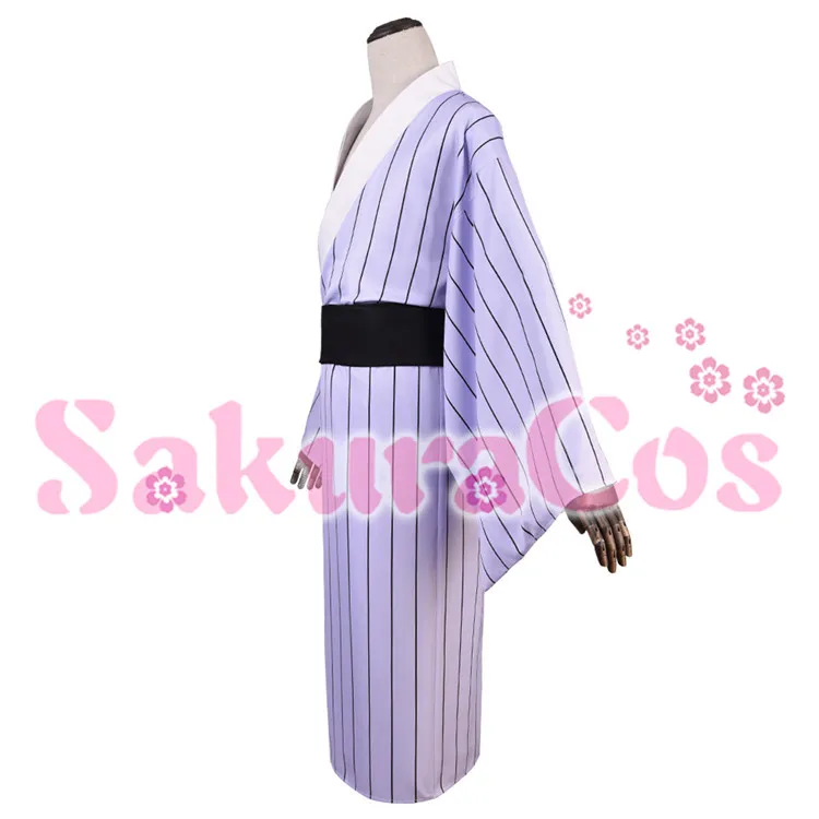 Халат-кимоно унисекс для косплея из аниме рассекающий демонов/киметсу no Yaiba Kamado