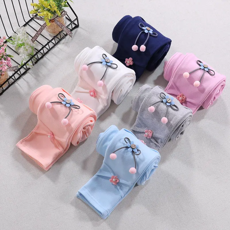 Детские леггинсы для девочек на весну и осень новые модные маленьких блестящие