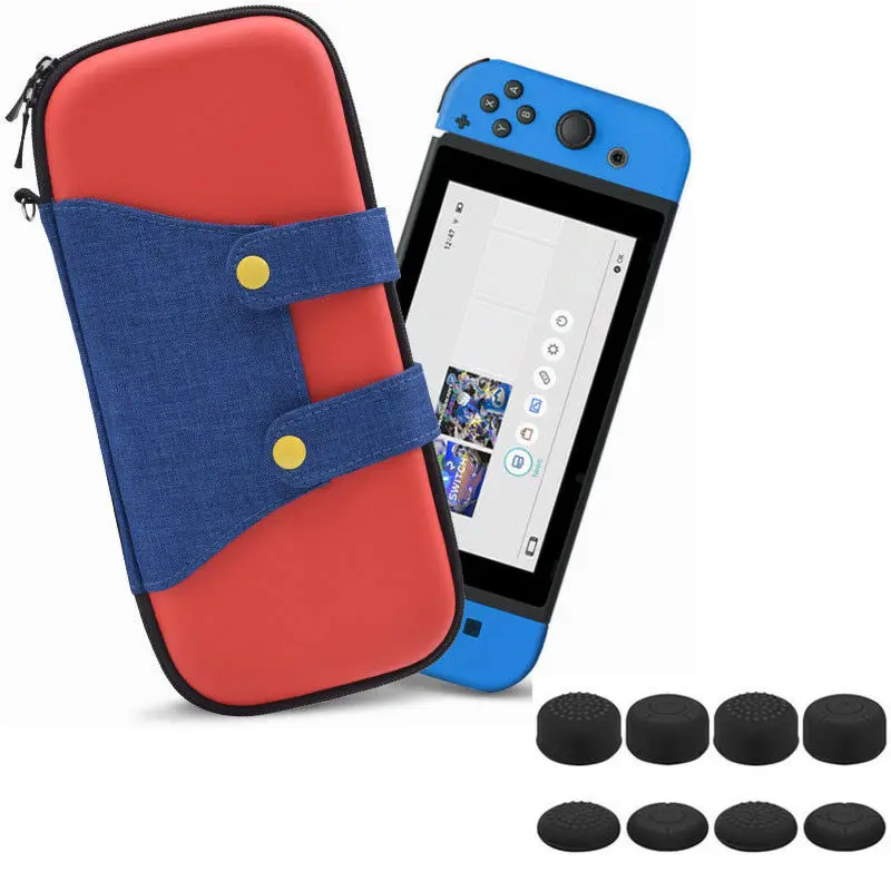 Kit 3 Сумка для переноски с магнитной кнопкой и переключателем, чехол для nintendo Switch, привлекательный внешний вид, аксессуары для nintendo Switch - Цвет: Kit 3