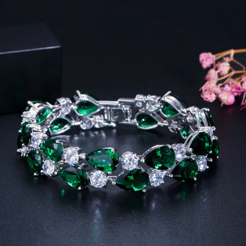 

3A Zircon Bracelet Korean Fashion Bridal Jewelry Female Jewelry Accessories