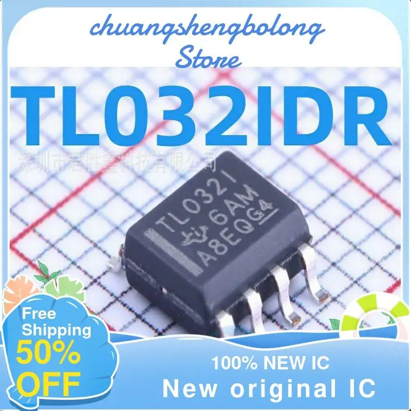 

10-200PCS TL032IDRG4 SOIC-8 TL032I TL032IDR New original IC