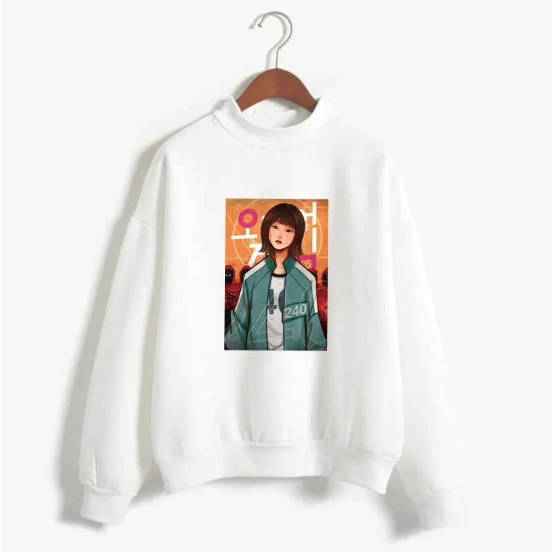 

2021 New Fall/Winter Kpop Game Men's/Women Pullover Casual Couple Round Neck Sweatshirt Unisex Streetwear Harajuku Oversize Top