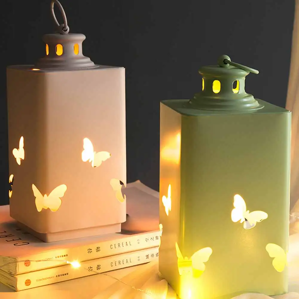 

Holder Candle Hollow Butterfly Cutout Candlestick For Living Room Bedroom Kitchen Wedding Xmas