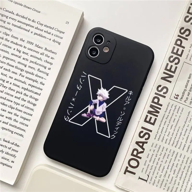 

hunter x hunter Phone Case for iPhone 12 11 mini pro XS MAX 8 7 6 6S Plus X 5S SE 2020 XR
