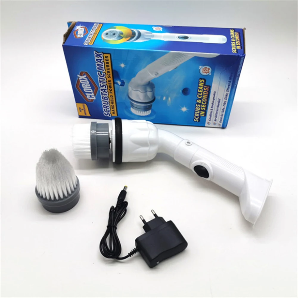 Беспроводная ручная щетка для чистки перезаряжаемый скребок со съемной насадкой