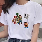 Красивая футболка с изображением головы картофеля из мультфильма История игрушек, аниме Харадзюку, милая свободная Универсальная футболка с коротким рукавом