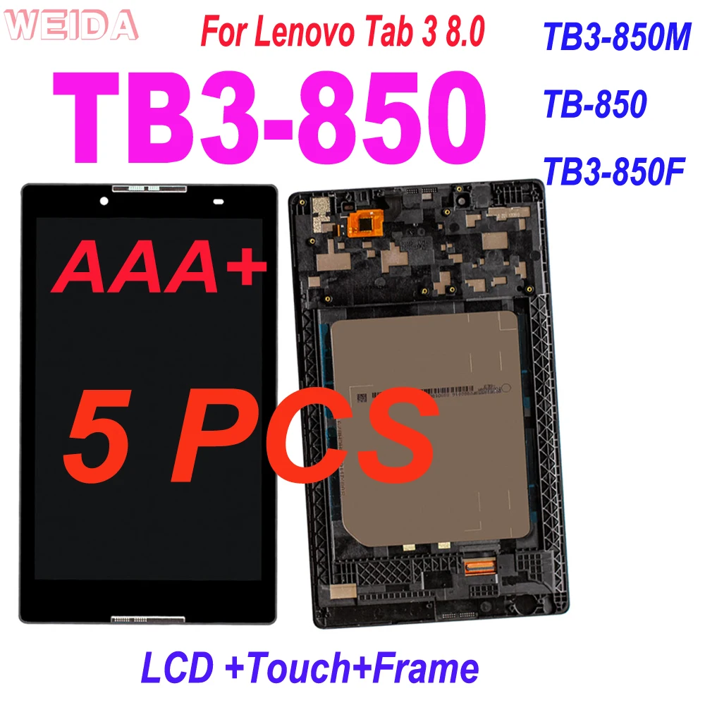 

5 шт., новинка, сенсорный экран 8 дюймов для Lenovo Tab 3 8,0 дюйма