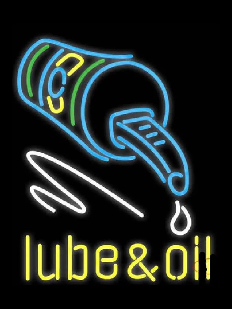 

Неоновая вывеска, стеклянная трубка для смазки и масла, винтажная неоновая вывеска, пивной бар, паб, неоновая лампа ручной работы для комнат,...