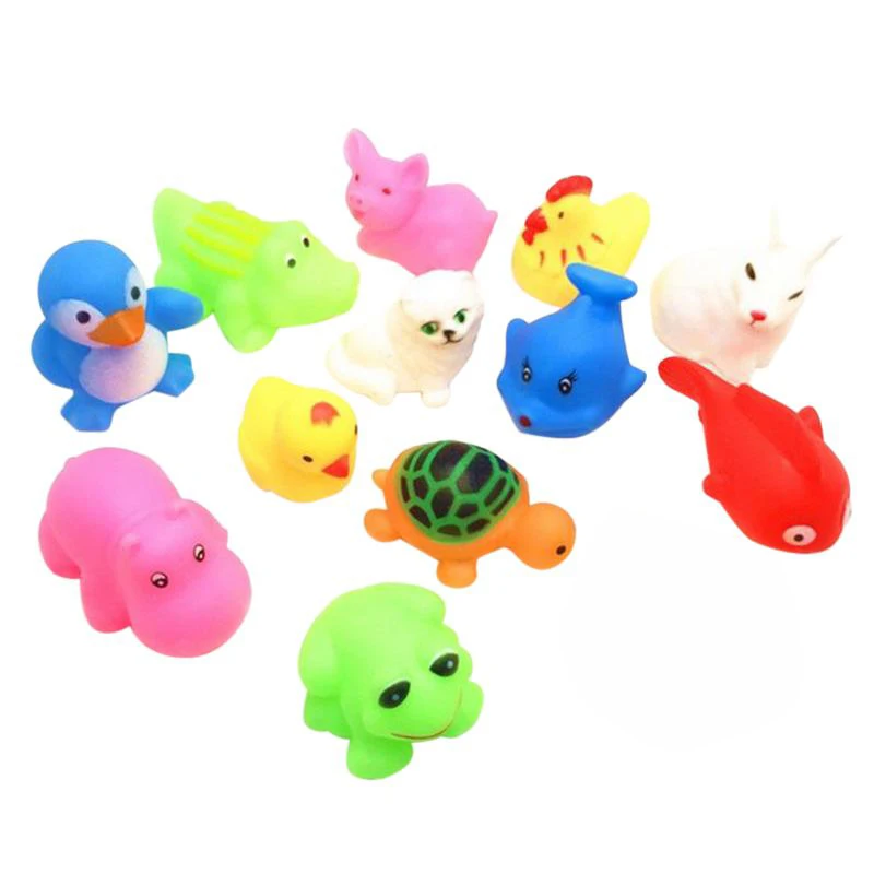 Летние детские игрушки для купания животные кричащие голос поплавок