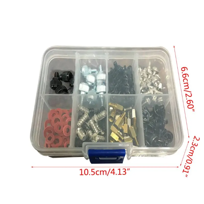1Box DIY Kit for Motherboard Mounting Hardware Screws Hard Disk PC Computer Case | Обустройство дома